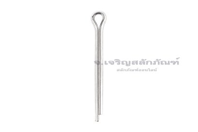 ปิ๊นเสียบถ่างสแตนเลส (Stainless Steel Split Cotter Pin) ขนาด 6x60