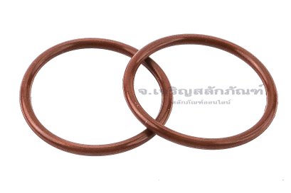 ลูกยางโอริง ไวตันทนความร้อน (Fluorine Rubber FKM O-ring) 2.5x29x34 mm (เส้นโต x วงใน x วงนอก)
