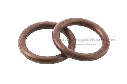 ลูกยางโอริง ไวตันทนความร้อน (Fluorine Rubber FKM O-ring) 2x11x15 mm (เส้นโต x วงใน x วงนอก)