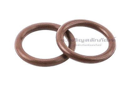 ลูกยางโอริง ไวตันทนความร้อน (Fluorine Rubber FKM O-ring) 2x12x16 mm (เส้นโต x วงใน x วงนอก)