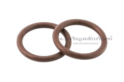 ลูกยางโอริง ไวตันทนความร้อน (Fluorine Rubber FKM O-ring) 2x14x18 mm (เส้นโต x วงใน x วงนอก)