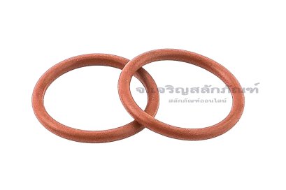 ลูกยางโอริง ไวตันทนความร้อน (Fluorine Rubber FKM O-ring) 2x16x20 mm (เส้นโต x วงใน x วงนอก)