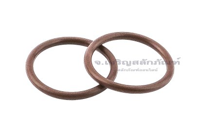 ลูกยางโอริง ไวตันทนความร้อน (Fluorine Rubber FKM O-ring) 2x19x23 mm (เส้นโต x วงใน x วงนอก)