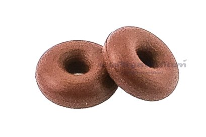 ลูกยางโอริง ไวตันทนความร้อน (Fluorine Rubber FKM O-ring) 2x1x5 mm (เส้นโต x วงใน x วงนอก)