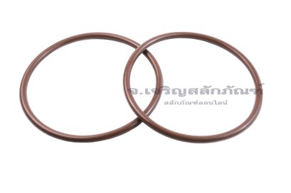 ลูกยางโอริง ไวตันทนความร้อน (Fluorine Rubber FKM O-ring) 6x103x115 mm (เส้นโต x วงใน x วงนอก)