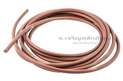 ลูกยางโอริง ไวตันทนความร้อน แบบเป็นเส้น ราคาต่อ 1 เมตร ขนาดความโตเส้น 5.7 mm