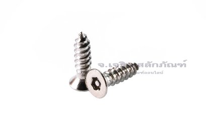 สกรูเกลียวปล่อยสแตนเลส หัวทอร์ค-หัวดาว มีเดือยโผล่ M2.2x8