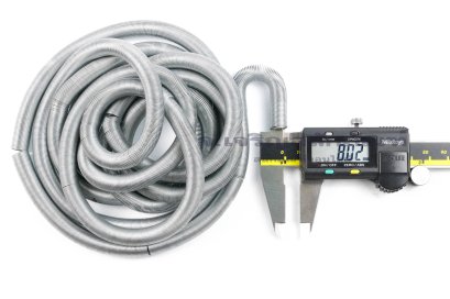 สปริงสวมท่อกันพับแบน ป้องกันสาย สำหรับร้อยท่อวงนอกขนาด 8 mm