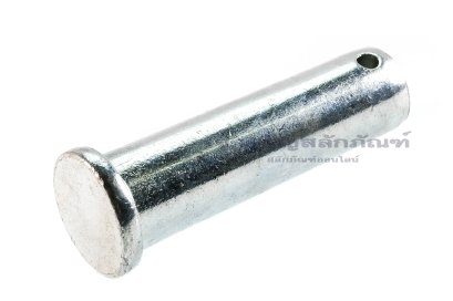 สลักหัวแบนกลม-ปิ๊นหัวแบน (Steel Clevis Pin) ขนาด 20x70 เหล็กชุบกาวาไนซ์