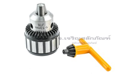 หัวจับดอกสว่าน FUKA 0.5-13 mm (1/64"-1/2") รูแบบเตเปอร์ JT6 (รหัส FU1704013) รุ่นงานหนัก