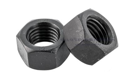 หัวน็อตดำ Hex Nut M24x3.0 (หัวน็อตเบอร์ 35) เกรด 10.9