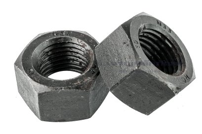 หัวน็อตดำ Hex Nut M33x3.5 (หัวน็อตเบอร์ 49) เกรด 10.9 เกลียวซ้าย