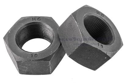 หัวน็อตดำ Hex Nut M48x2.0 (หัวน็อตเบอร์ 74) เกรด 10.9