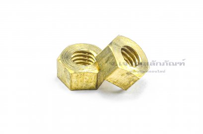 หัวน็อตทองเหลือง 3/8&quot; เกลียวมาตรฐานทั่วไป