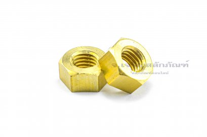 หัวน็อตทองเหลือง 5/8&quot; เกลียวมาตรฐานทั่วไป