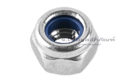 หัวน็อตล็อคกันคลายสแตนเลสเกรด 316 ขนาด M4x0.7