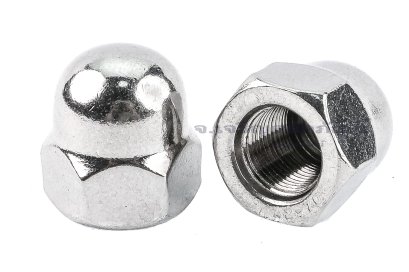 หัวน็อตหมวก-หัวน็อตแบบปิดสแตนเลส Dome Hex Nut Stainless M12x1.0