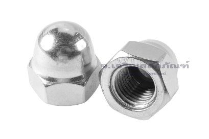 หัวน็อตหมวก-หัวน็อตแบบปิดสแตนเลสเกรด 316 Dome Hex Nut Stainless M20x2.5