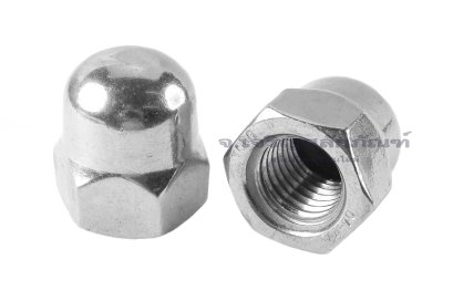 หัวน็อตหมวก-หัวน็อตแบบปิดสแตนเลสเกรด 316 Dome Hex Nut Stainless M24x3.0