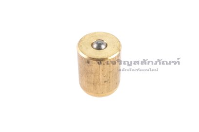 หัวอัดจารบีแบบปิดรู - ตอกปิดรู ทองเหลือง ขนาด 16x20 mm (กว้าง x ยาว)