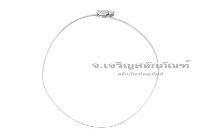 เข็มขัดรัดท่อสแตนเลสเกรด 316L Stainless Steel ทนต่อการกัดกร่อนสูง (หน้าตัด 9x0.6 mm) ขนาด 141-165 mm