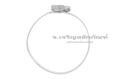 เข็มขัดรัดท่อสแตนเลสเกรด 316L Stainless Steel ทนต่อการกัดกร่อนสูง (หน้าตัด 9x0.6 mm) ขนาด 59-82 mm