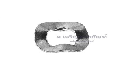 แหวนกันรุนลูกปืน-แหวนคลื่นรองตลับลูกปืนสแตนเลส 304 ขนาดวงนอก 10 mm (5x10x0.3)