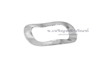 แหวนกันรุนลูกปืน-แหวนคลื่นรองตลับลูกปืนสแตนเลส 304 ขนาดวงนอก 15 mm (10x15x0.3)