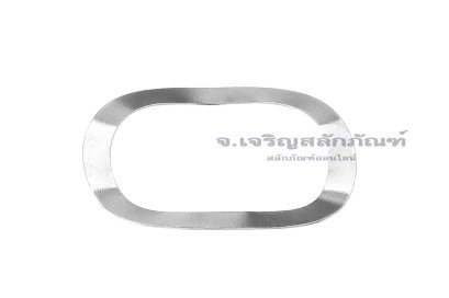 แหวนกันรุนลูกปืน-แหวนคลื่นรองตลับลูกปืนสแตนเลส 304 ขนาดวงนอก 39 mm (31x39x0.4)