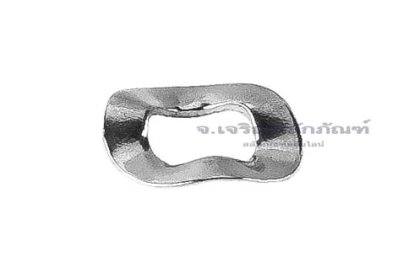 แหวนกันรุนลูกปืน-แหวนคลื่นรองตลับลูกปืนสแตนเลส 304 ขนาดวงนอก 6 mm (3x6x0.3)