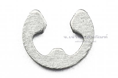 แหวนล็อคเกือกม้าสแตนเลส (E-Clip) รูในขนาด 2.3 mm