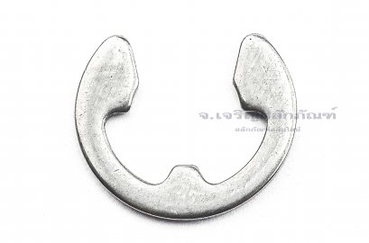 แหวนล็อคเกือกม้าสแตนเลส (E-Clip) รูในขนาด 6.0 mm