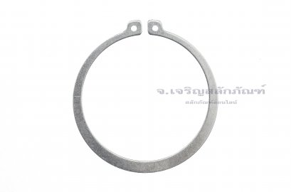 แหวนล็อคนอก แหวนล็อคเพลา สแตนเลส 78 mm (เบอร์ 78) (วัดขนาดวงในของแหวนได้ 73.5 mm ความหนา 2.5 mm)