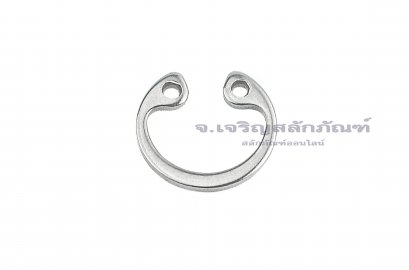 แหวนล็อคในสแตนเลส (OD) 10 mm (เบอร์ 10 ) (วัดขนาดวงนอกของแหวนได้ 10.7 mm ความหนา 1 mm)