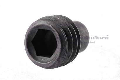 น็อตตัวหนอนดำแข็ง M8x10 ปลายทรงกระบอกขนาด 5x4.2 mm เกรด 12.9