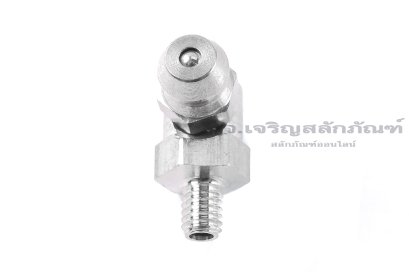 หัวอัดจารบีสแตนเลสแบบงอ 90° ขนาด M4x0.7