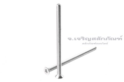 น็อตหัวทอร์ค-หัวดาวเตเปอร์สแตนเลส (Torx, Taper Head Screw) M3x50