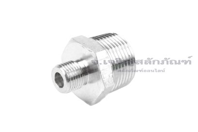 ข้อต่อตรงลด ข้อต่อเพิ่ม สแตนเลส (เกลียวนอก x เกลียวนอก) ขนาด 1" x M16x1.5