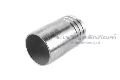 ข้อต่อหางไหลเสียบสายสแตนเลส แบบตรงเสียบสายสองข้าง ขนาด 41 x 41 mm