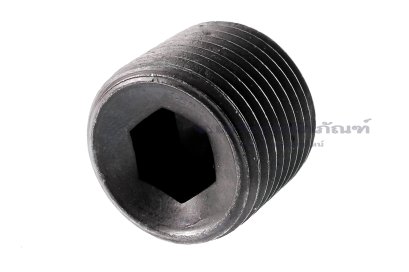 น็อตตัวหนอนดำแข็ง M18x1.5x15 เกรด 12.9