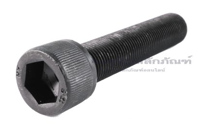 น็อตหัวจมดำเกลียวละเอียด M16x1.5x80 เกรด 12.9 เกลียวตลอด