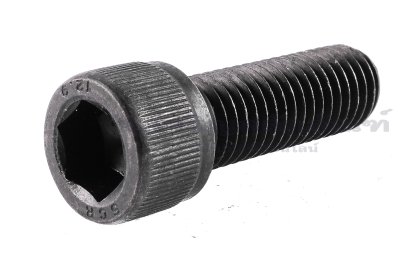 น็อตหัวจมดำแข็ง M14x40 เกลียวซ้าย (เกลียวตลอด) เกรด 12.9 น็อตตัวผู้เกลียวซ้าย