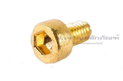 น็อตหัวจมทองเหลือง M3x5 เกลียวตลอด