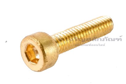 น็อตหัวจมทองเหลือง M4x16 เกลียวตลอด
