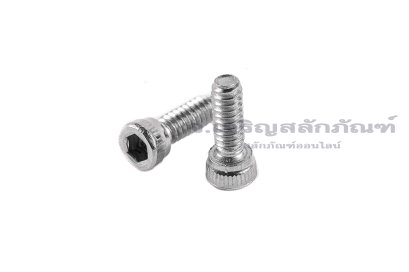 น็อตหัวจมสแตนเลส #4-40 (เบอร์ 4 เกลียว 40) ยาว 5/16" เกลียวตลอด