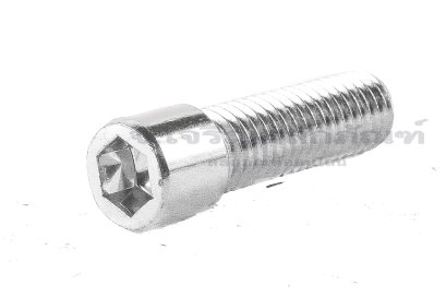 น็อตหัวจมเหล็กชุบขาวหัวเล็กพิเศษ M8x25 ความโตหัว 10 mm