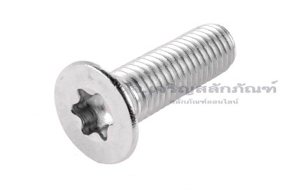 น็อตหัวทอร์ค-หัวดาวเตเปอร์สแตนเลส (Torx, Taper Head Screw) M10x35