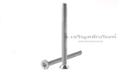 น็อตหัวทอร์ค-หัวดาวเตเปอร์สแตนเลส (Torx, Taper Head Screw) M3X40