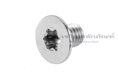 น็อตหัวทอร์ค-หัวดาวเตเปอร์สแตนเลส (Torx, Taper Head Screw) M8x12