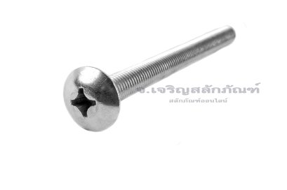 น็อตหัวร่มแฉกสแตนเลส (JT) M8x100